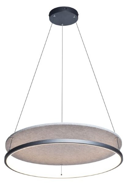 RABALUX 72032 Farenzo závěsné svítidlo D575mm LED 40W/2000lm 3000+4000K černá, šedá