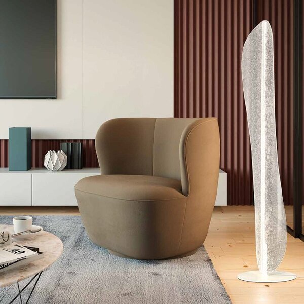 Mantra 7769 Bianca, moderní stojací lampa LED 30W 3000K, výška 161cm
