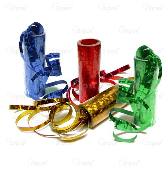 Arpex Serpentýny - spirála holograf multicolor 2ks