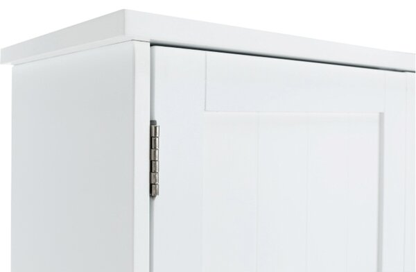 KONDELA Skříňka nad WC, bílá, ATENE TYP 5