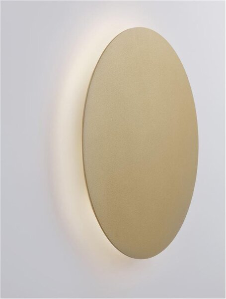 Nova Luce Nástěnné LED svítidlo CYRCLE, 22.5W 3000K Barva: Černá