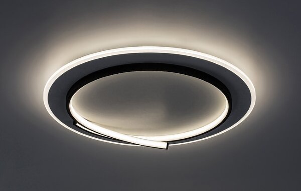 RABALUX 71366 Niloo stropní svítidlo D480mm LED 40W/2600lm 4000K černá, bílá