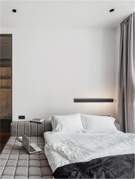 Nova Luce Nástěnné LED svítidlo COLBY černý hliník a akryl 21W 3000K