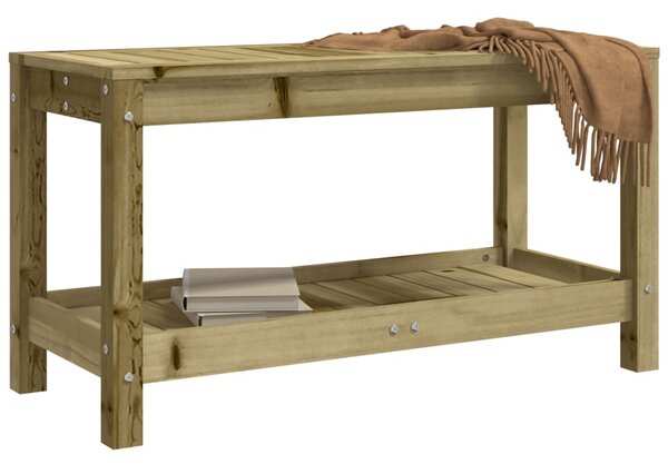 Zahradní lavice 82,5 x 35 x 45 cm impregnované borové dřevo