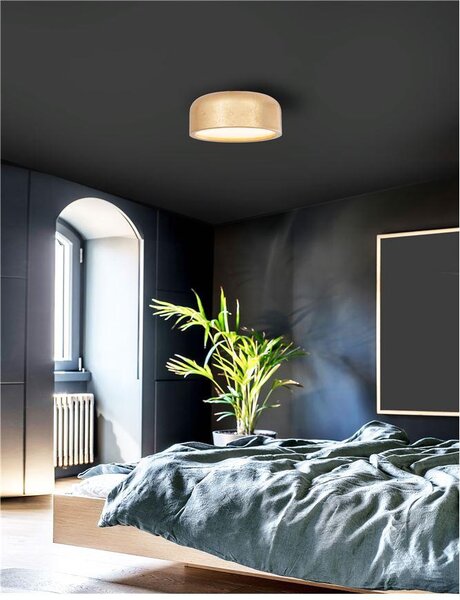 Nova Luce Stropní svítidlo PERLETO, E27 2x12W Barva: Černá