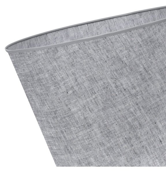 Závěsné svítidlo Jen, 1x šedé textilní stínítko, (fi 44 cm), w