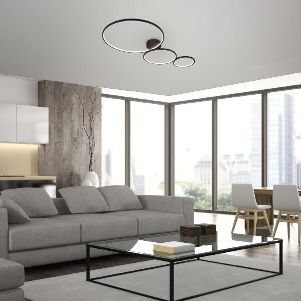 RABALUX 71297 Formand stropní svítidlo LED 38W/1100lm 3000K černá, bílá