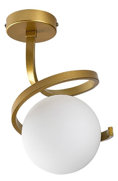 RABALUX 71301 Sarabi stropní svítidlo D190mm 1xE27 zlatá, bílá