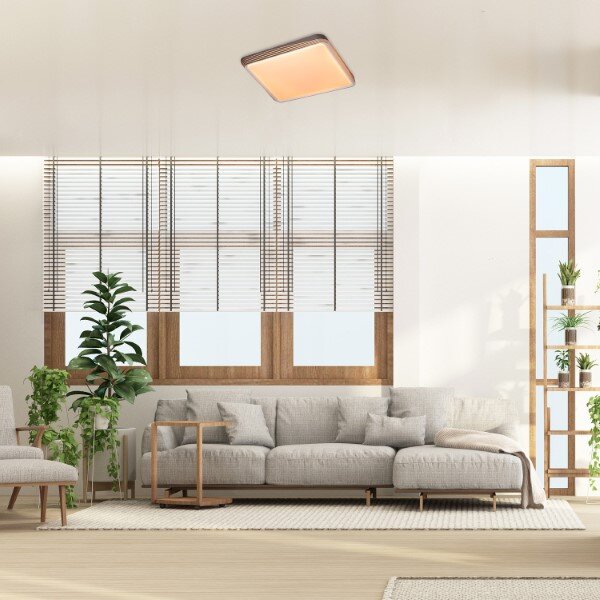 RABALUX 71166 Druzor stropní svítidlo D480mm LED 40W/2100lm 3000K hnědá, bílá