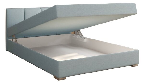 KONDELA Boxspringová postel 120x200, mentolová, RIANA KOMFORT