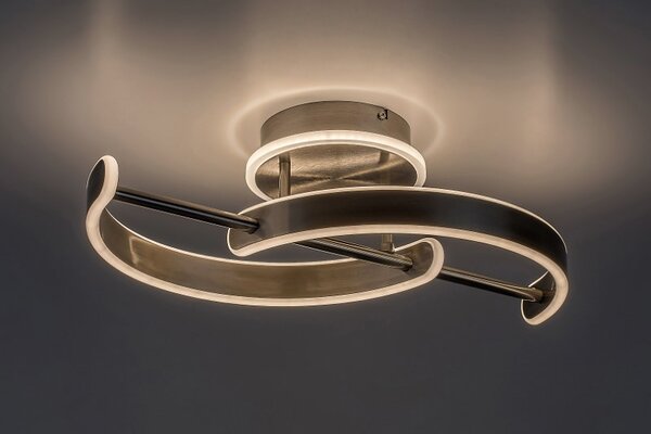 RABALUX 71052 Jarnelle stropní svítidlo LED 30W/2150lm 3000K saténová chromová, bílá