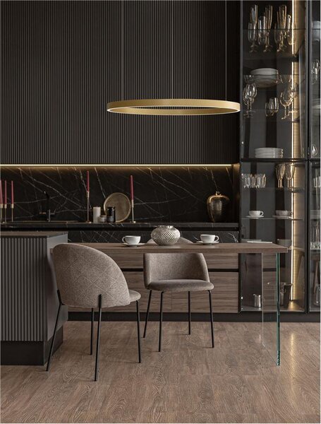 Nova Luce Závěsné LED svítidlo ELOWEN, 100W 3000K stmívatelné Barva: Bílá