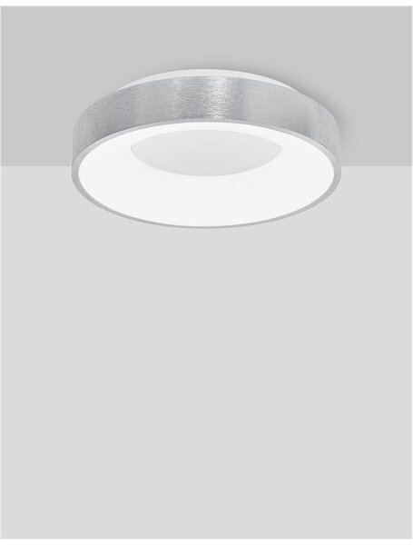 Nova Luce Stropní LED svítidlo RANDO THIN, 30W 3000K stmívatelné Barva: Bílá