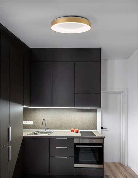 Nova Luce Stropní LED svítidlo RANDO THIN, 50W, stmívatelné Barva: Bílá, Teplota světla: 3000K - teplá bílá