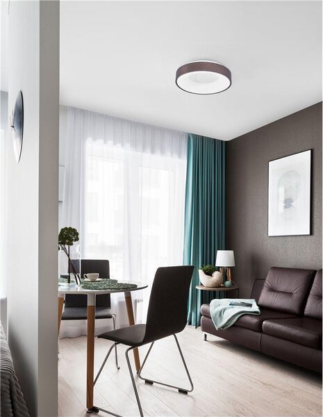 Nova Luce Stropní LED svítidlo RANDO THIN, 30W 3000K stmívatelné Barva: Bílá
