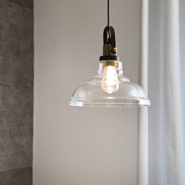 Lustr na lanku SINGLE 1xE27/60W/230V