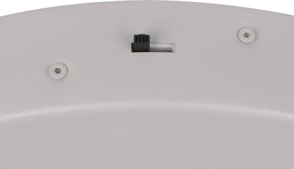 TRIO 340230376 KEATON závěsné svítidlo D450mm SMD LED 3x10W/1200lm 2300+3000+4000K světle šedá, switchdimmer