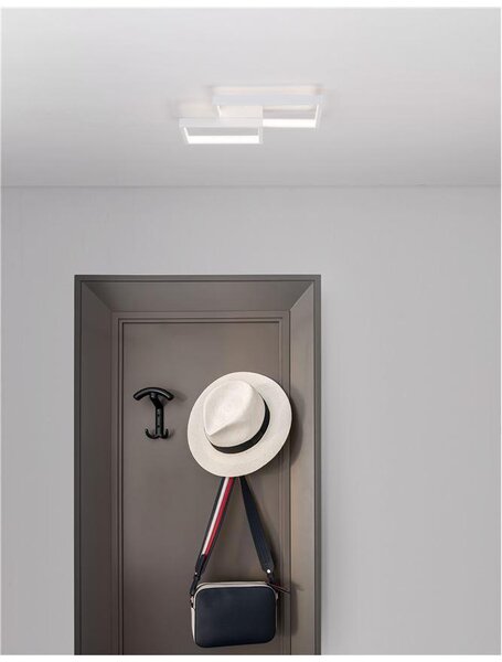 Nova Luce Stropní LED svítidlo PORTO, 19W 3000K Barva: Černá
