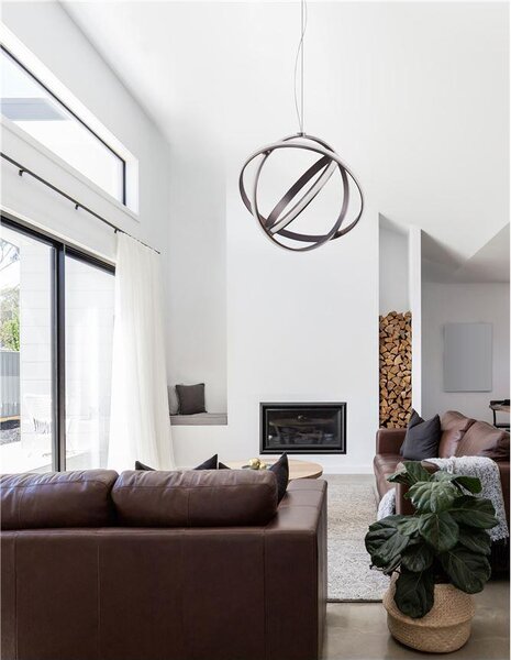 Nova Luce Závěsné LED svítidlo PERTONE, nastavitelné 53W 3000K stmívatelné