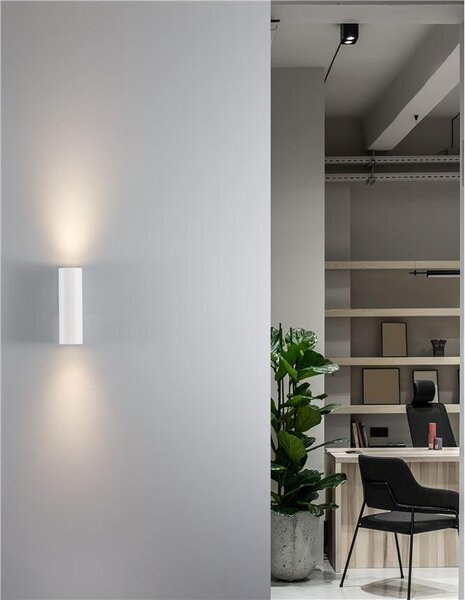 Nova Luce Nástěnné svítidlo NOSA, GU10 2x10 Barva: Bílá