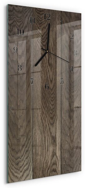 Skleněné hodiny vertikální Talíř zsppc-30x60-00180620