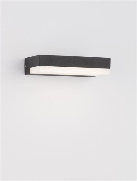 Nova Luce Venkovní nástěnné svítidlo PURE, LED 6W 3000K 103st. IP65