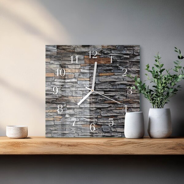 Skleněné hodiny Slínek zskb-30x30-00090008
