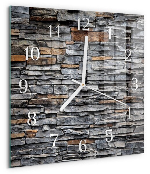 Skleněné hodiny Slínek zskb-30x30-00090008