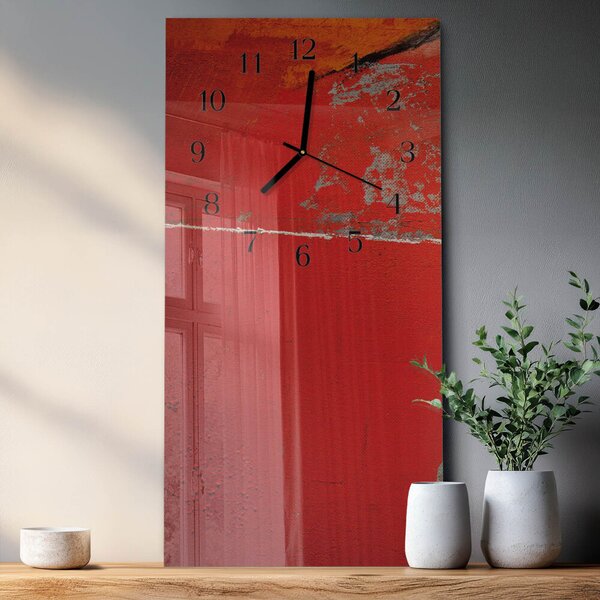 Skleněné hodiny vertikální Zeď zsppc-30x60-00171520