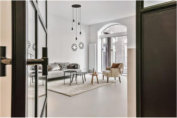 Nova Luce Závěsné svítidlo VEDA, čiré sklo G9 5x6W Barva: Mosaz