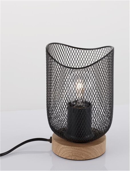 Nova Luce Stolní lampa LYRON, E27 1x12W Barva: Bílá