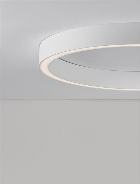 Nova Luce Stropní LED svítidlo STING, 50W 3000K Eaglerise, stmívatelné Barva: Bílá