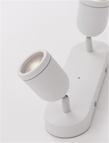 Nova Luce Bodové svítidlo ORSON, GU10 2x10W IP44 Barva: Černá
