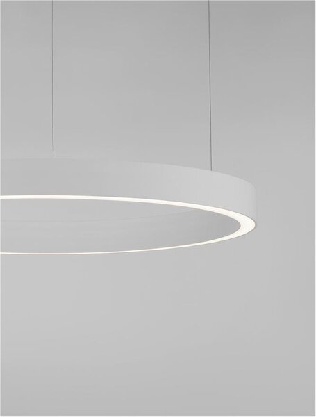Nova Luce Závěsné LED svítidlo STING, 50W 3000K Eaglerise, stmívatelné Barva: Mosaz
