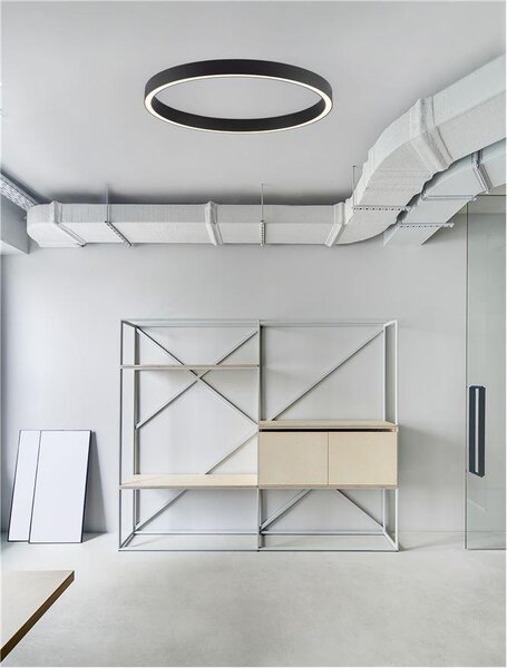 Nova Luce Stropní LED svítidlo STING, 60W 3000K Eaglerise, stmívatelné Barva: Černá