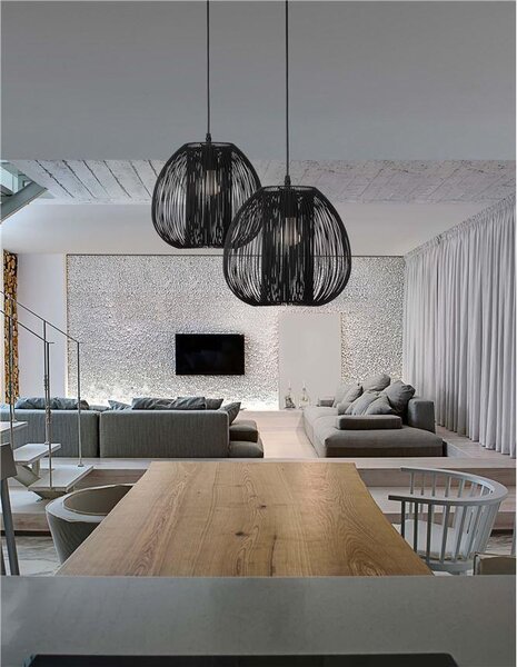 Nova Luce Závěsné svítidlo DESIRE, E27 1x12W Barva: Bílá