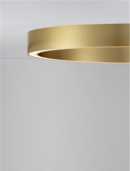 Nova Luce Stropní LED svítidlo STING, 60W 3000K Eaglerise, stmívatelné Barva: Černá