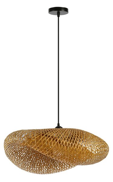 Immax BOHO HILO designové závěsné svítidlo, D60cm. E27, bambus