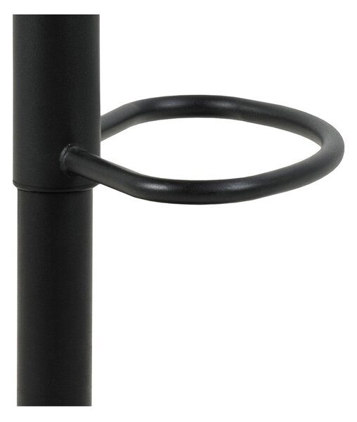 Tmavě šedé otočné barové židle v sadě 2 ks 109 cm Brooke – Actona