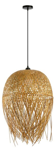 Immax BOHO HILO designové závěsné svítidlo, D45cm. E27, bambus