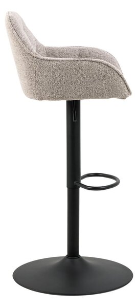 Světle šedé otočné barové židle v sadě 2 ks 109 cm Brooke – Actona