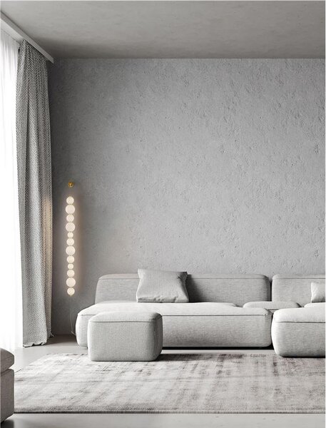 Nova Luce Nástěnné LED svítidlo PERLA, 41W 3000K stmívatelné Barva: Zlatá