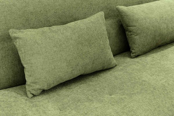 Designová rozkládací pohovka Litonya 200 cm zelená