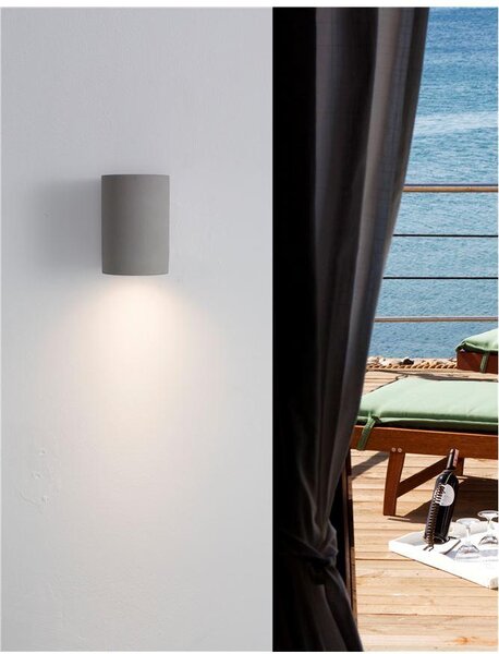 Nova Luce Venkovní nástěnné svítidlo LIDO, GU10 1x7W IP65 Barva: písková