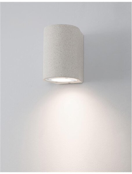 Nova Luce Venkovní nástěnné svítidlo LIDO, GU10 1x7W IP65 Barva: písková