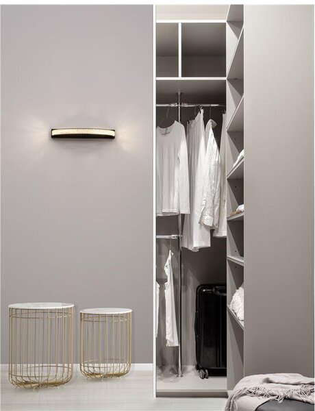 Nova Luce Nástěnné LED svítidlo GRANIA, 6.5W 3000K Barva: Zlatá