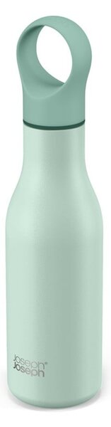Cestovní nerezová lahev v mentolové barvě 500 ml Loop – Joseph Joseph