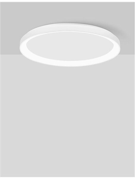 Nova Luce Stropní LED svítidlo PERTINO, 48W 3000K stmívatelné Barva: Černá