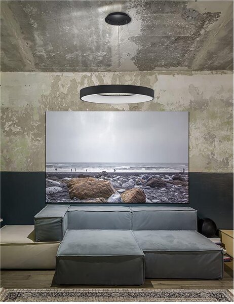 Nova Luce Závěsné LED svítidlo RANDO SMART, 50W 3000K - 4000K Tuya stmívatelné Barva: Bílá