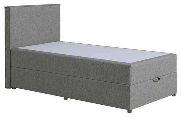 AMERICKÁ POSTEL, 100/200 cm, šedá MID.YOU - Postele s úložným prostorem, Online Only